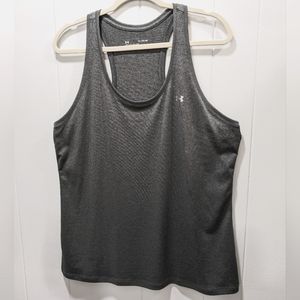 Under armour misses tank top. Gray size XL. NWOT